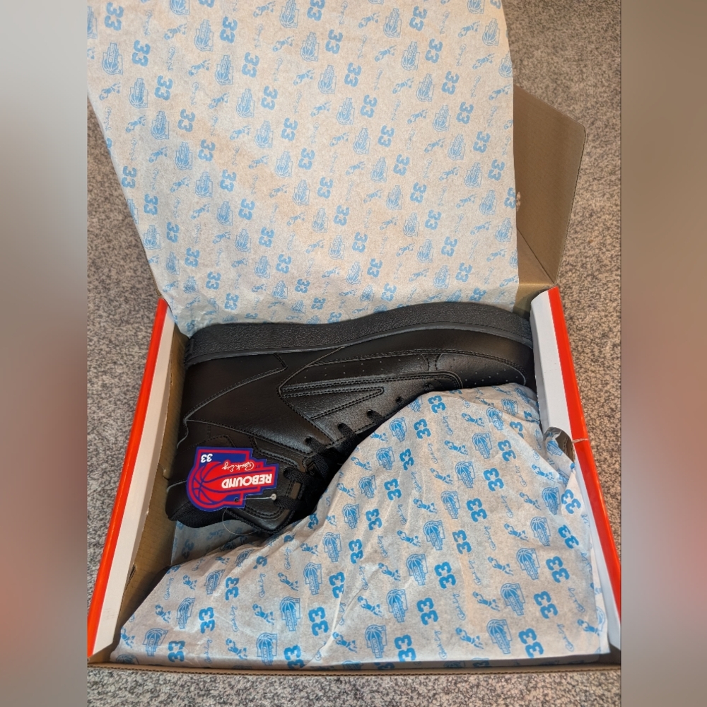 Patrick Ewing 33 Rebound B-Ball Shoes Men’s Orion Size 13 Black Non-Strap NIB - Picture 8 of 13